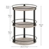 YATINEY 3-Tier Lazy Susan Organizer, Rotating Spice Rack, Spinning Organizer,