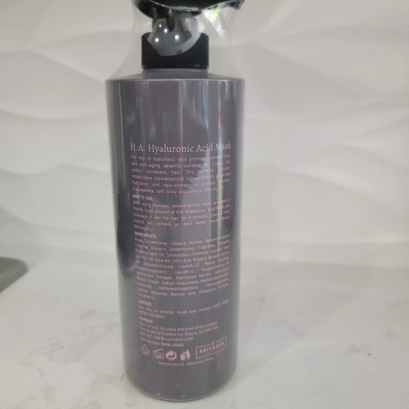 Kriphora Hair Mask, HA hair mask, Made in Taiwan