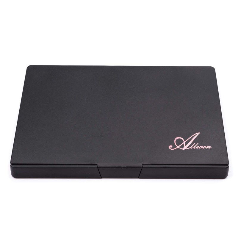 Allwon Empty Magnetic Eyeshadow Makeup Palette with 12 Pieces 26