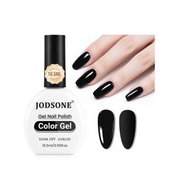 JODSONE Gel Nail Polish 16.5ml Black Art Design Manicure Salon DIY at Home Soak Off U V LED Gel Polish Nail