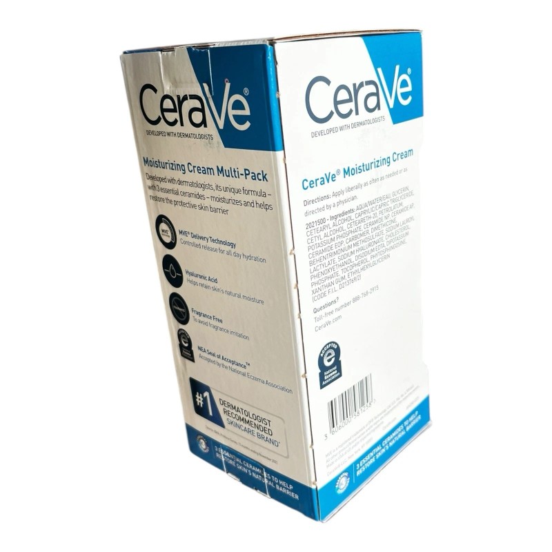 Cerave Moisturizing Cream Multipack 16 OZ Pump + 16 OZ