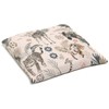 Linseed Cushion 12 x 12 cm - Organic Fabric "Wild