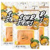 Sour Strips Flavored Sour Candy Strips, Deliciously Sour Chewy Candy
