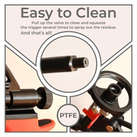 Luft Professional Expanding Foam Spray Gun (1 Insulation Gun + 3 Extenders) PU Insulating Applicator Heavy Duty Metal Body Dispensing Foam Gun Suitable for Caulking, Filling, Sealing