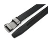 guvoosm Men's Leather Automatic Belt for Men Business Suit Belt