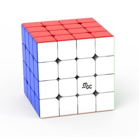 Willking YJ MGC 4 x 4 cubeta magnético de velocidad sin adhesivos, YJ MGC 4 4 4x4 buque insignia YJ MGC 4 por 4 cubeta profesional de 60 mm sin adhesivos, YongJun MGC Series Best 4x4 Speed Cube Cube