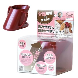 TOENCOUNTER L-cup2 Elcup Nursing Cup, Friendly for People Born From Nursing Sites, Red