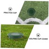 Totority 2pcs Golfing Practical Green Hole Cup Cover Durable Golf
