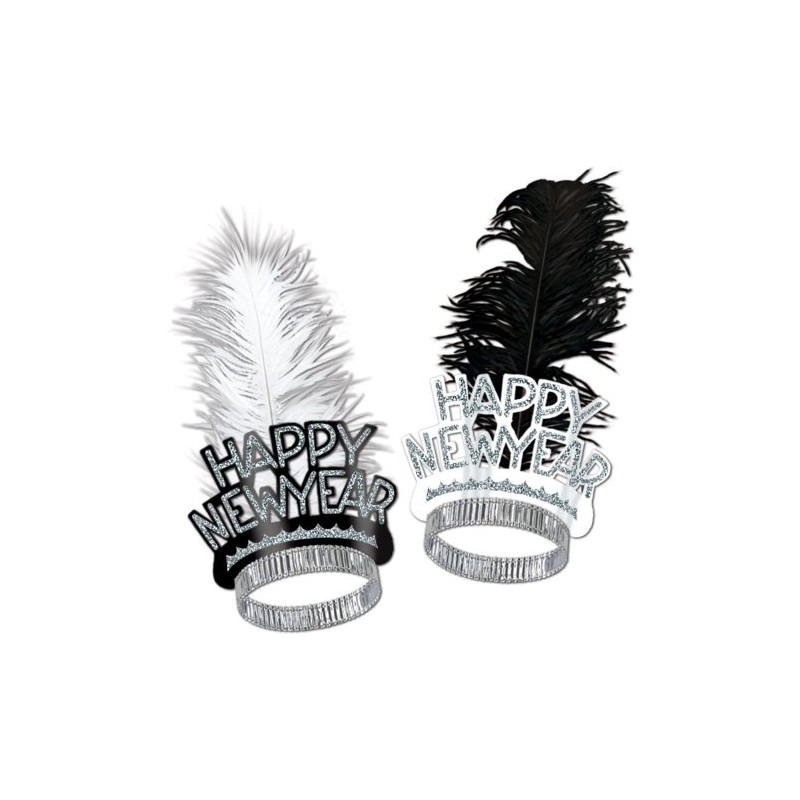 Beistle 50-Pack Decorative Chicago Swing Tiaras for Parties