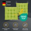 LILENO HOME Set of 4 Chair Cushions 24 Apple Green