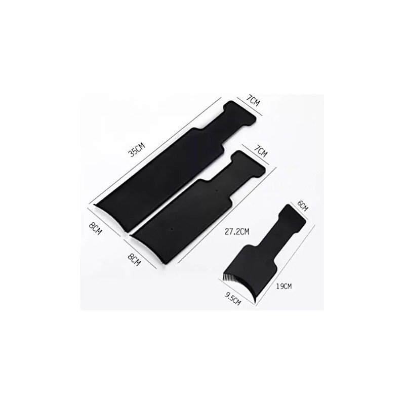 Lurrose 3 Piezas De Tabla De Paleta Larga Y Plana,