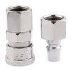 Air Line Hose Fittings 3/8" BSP Female Thread Quick Release