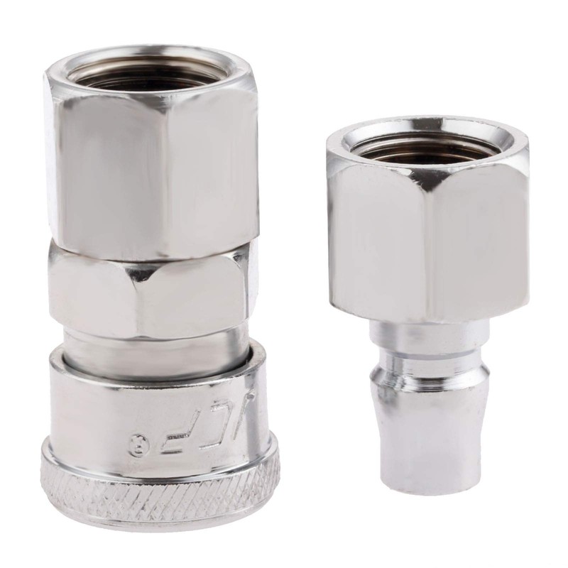 Air Line Hose Fittings 3/8" BSP Female Thread Quick Release