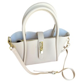 Nico Nimo Tote Bag, Fashionable, Shoulder Bag, 2-Way Cute, Bag-in-Bag, Lightweight, Easy to Hold, Compact, Mini Tote Bag, Crossbody Bag, Safe on Rainy Days, PU Material Bag, Overflowing with Cute,