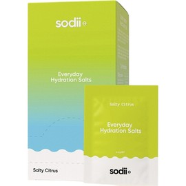 Sodii Everyday Hydration Salts Salty Citrus Sachets 6.4g X 30