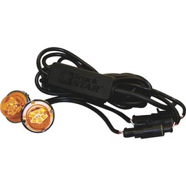 Buyers Products - 8891216 15-Foot Bolt-On Hidden Strobe Kits With In-Line Flashers With 6 LED, Amber