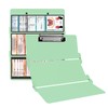 Whitecoat Clipboard® Trifold - Mint Respiratory Therapy Edition