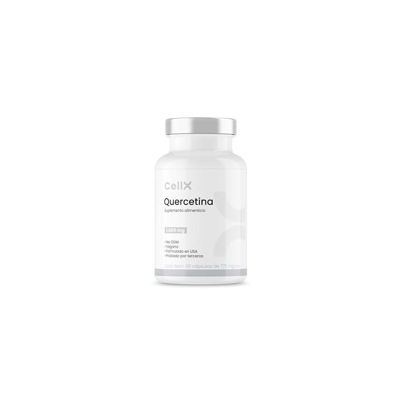 CELLX Quercetina | Suplemento Antioxidante Natural | Apoyo Celular y