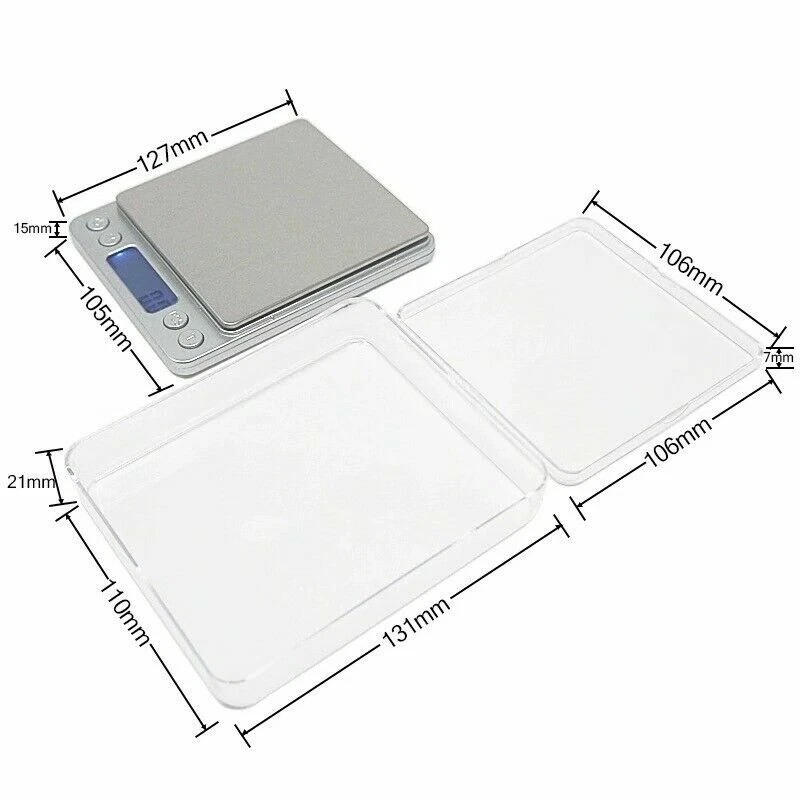 MagicTek 3000g x 0.1g Digital Scale Jewelry Pocket Gram Gold