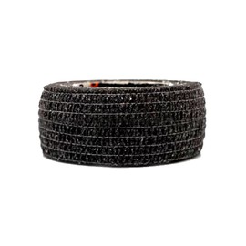 d3 Cohesive Bandage Compression Wrap Black 25mm x 5m (1 Roll) Sport Vet Thumb & Toe Football Goalkeeper Finger Joint Tape