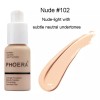 PHOERA® Soft Matte Full Coverage Liquid Foundation Concealer Longlasting Makeup