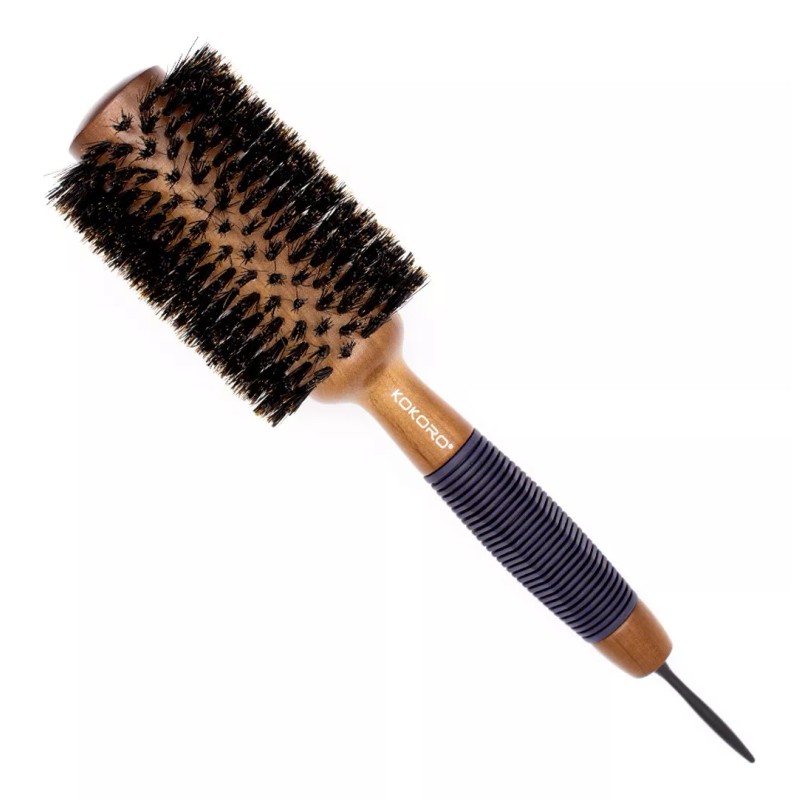 Kokoro Cepillo Cerda Natural Kokoro Ø70 Color Negro