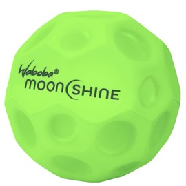 Sunflex® x Waboba Moonshine Green | Jumping Ball with Enormous Bounce | Ball Glows On Impact | Even in the Dark | Streetball for All Ages