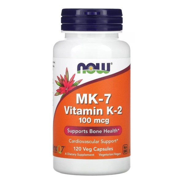 NOW Suplemento en cápsula NOW  Vitamina K2 vitamina k-2 en pote 100 un