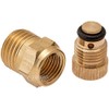 Vixen Horns 1/4" NPT Thumb Style Drain Valve for Train/Air
