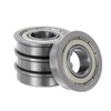 Kozelo 4pcs FR8ZZ Flanged Ball Bearing - [1/2x1-1/8x5/16 Inch] Replacement
