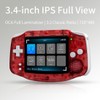 Kisss RG34XX Handheld Game Console, 3.4 Inch Linux System, Handheld