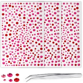 Gemas para la cara, perlas para maquillaje, pegatinas de strass para manualidades, pegatinas adhesivas para el cuerpo, cristales transparentes, pinzas, calcomanías de 3/4/5/6MM, gemas para uñas y