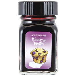 MONTEVERDE USA 19902 Mini Bottle Ink, 1.0 fl oz (30 ml), Blueberry Muffin (Bordeaux) 1919902