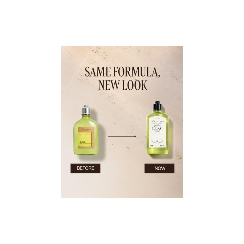 L'Occitane Gel De Ducha Eau de CÉDRAT 250ml
