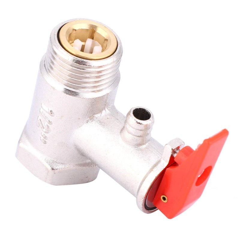 Water Heater Reliable Brass Safety Valve Durable Safe 0.9MPa +