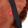 70cm Height Plush Horse Stick Toy Cute Expression 2 Sound