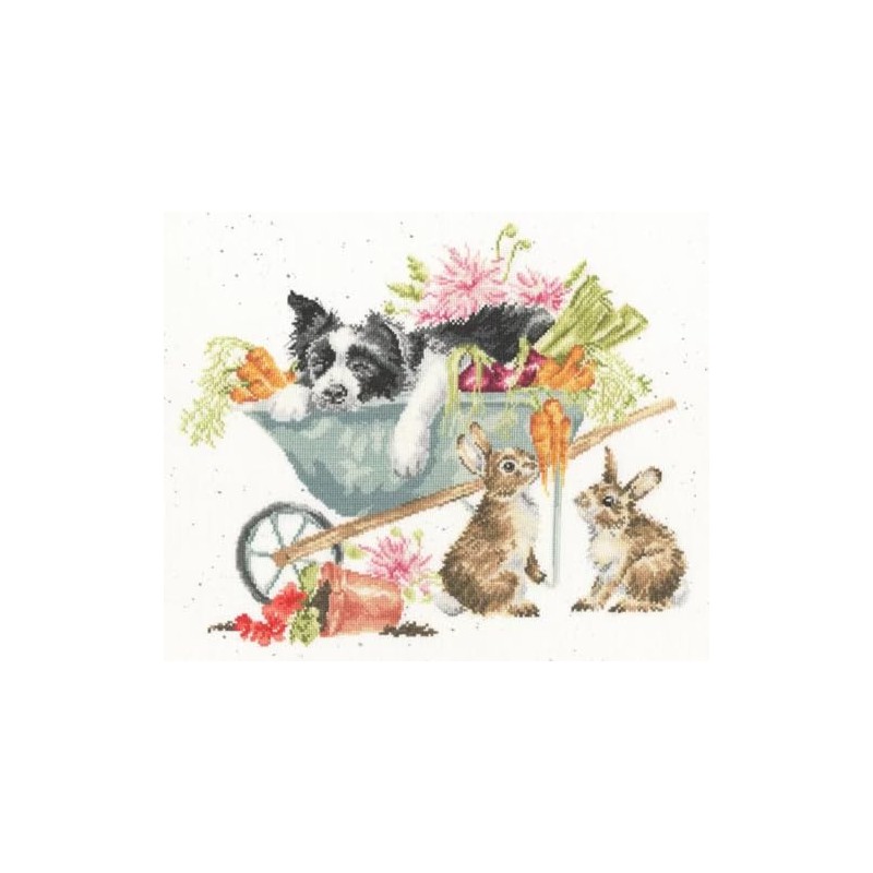 Bothy Threads - Sleeping On The Job Counted Cross Stitch