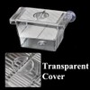 AquaBreed Fish Breeding Box - Transparent Hatchery With Suction Cups,