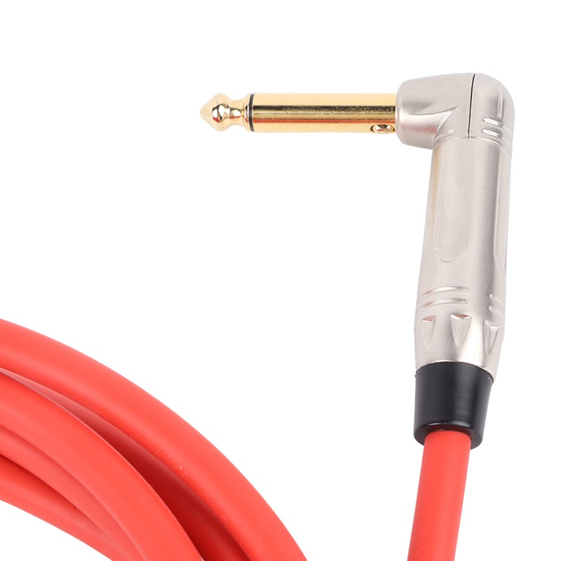 Musical Instrument Cable 6.35 Electric Folk Guitar Bass Audio Connection