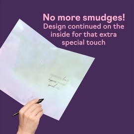 Nan Birthday Card - Watercolour Tulips Flowers - Happy Mothers Day Card for Grandma from Grandson Granddaughter, A5 Female Floral Bday Greeting Cards