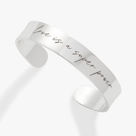 Alex and Ani Love is a Superpower Cuff Bracelet