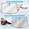 Windshield Sun Shade for Lexus RX 2023 2024 2025 —
