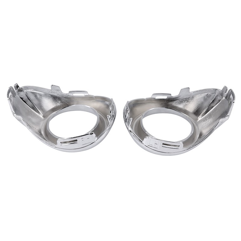 Pair of Front Bumper Fog Light Fog Lamp Bezel Cover