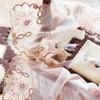 sourcing map 2Pcs Retro Lace Placemats, French Crochet Doilies Oval