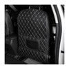 JNNJ Car Backrest Protectors, Waterproof Car Seat Kick Mat Protector,