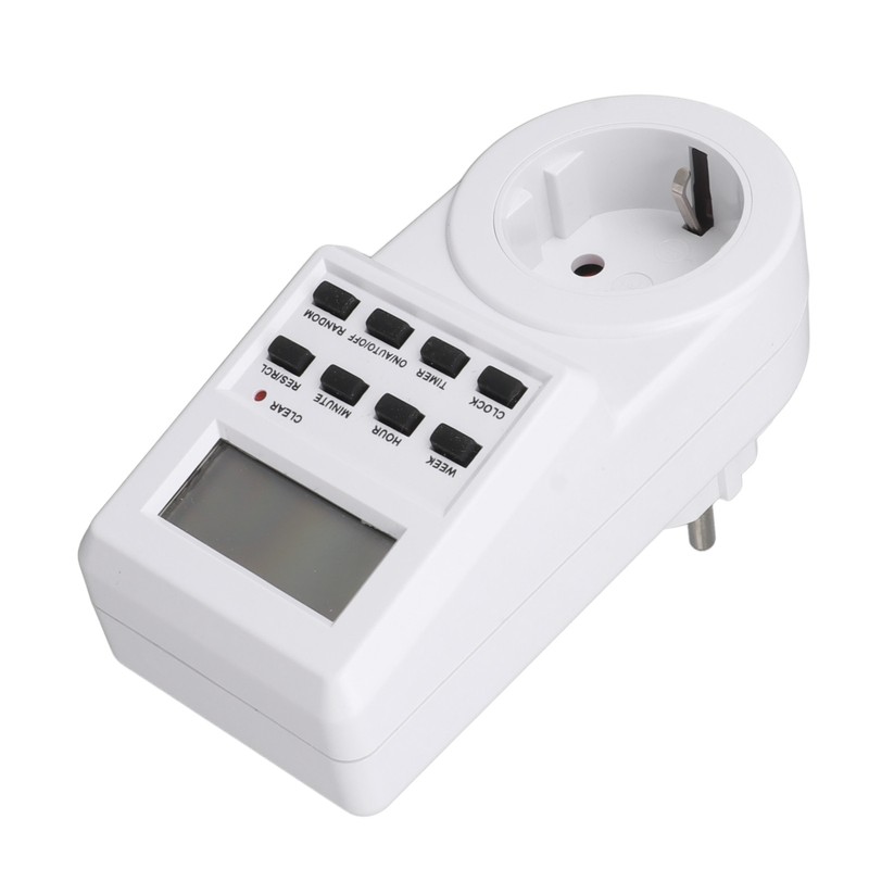 Indoor Mini Outlet Timer Digital Countdown Timer Outlet Indoor Timed