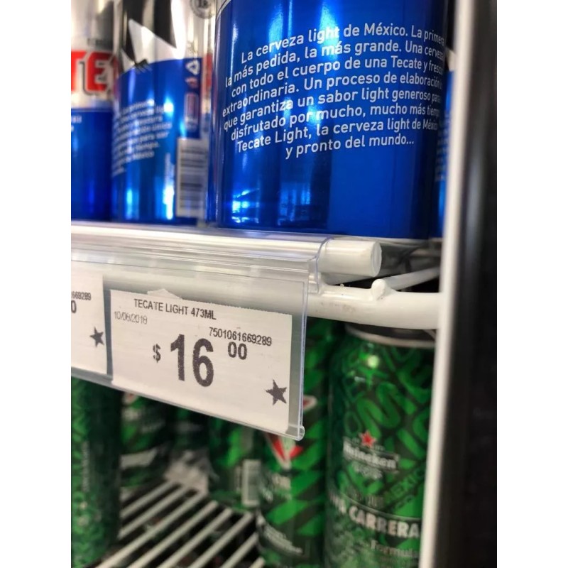 Exhivit Preciador, Porta Precio, Rejila, Parrillas, P/ Refrigerador