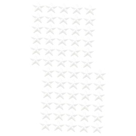 Operitacx 2sets 6 5 cm Kinder Aufkleber Pentagramm Dekorationen Stern Hängende Dekoration Für Hochzeit Party 30 Stücke * 2