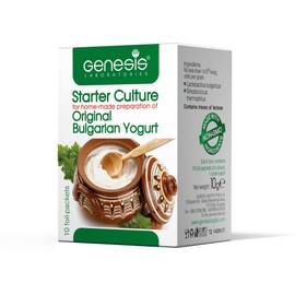 Bulgarian Yogurt Starter Culture Natural Probiotic Yogurt Culture Starter Homemade Yoghurt Starter up to 50 Liters Lactobacillus bulgaricus 10 sachets