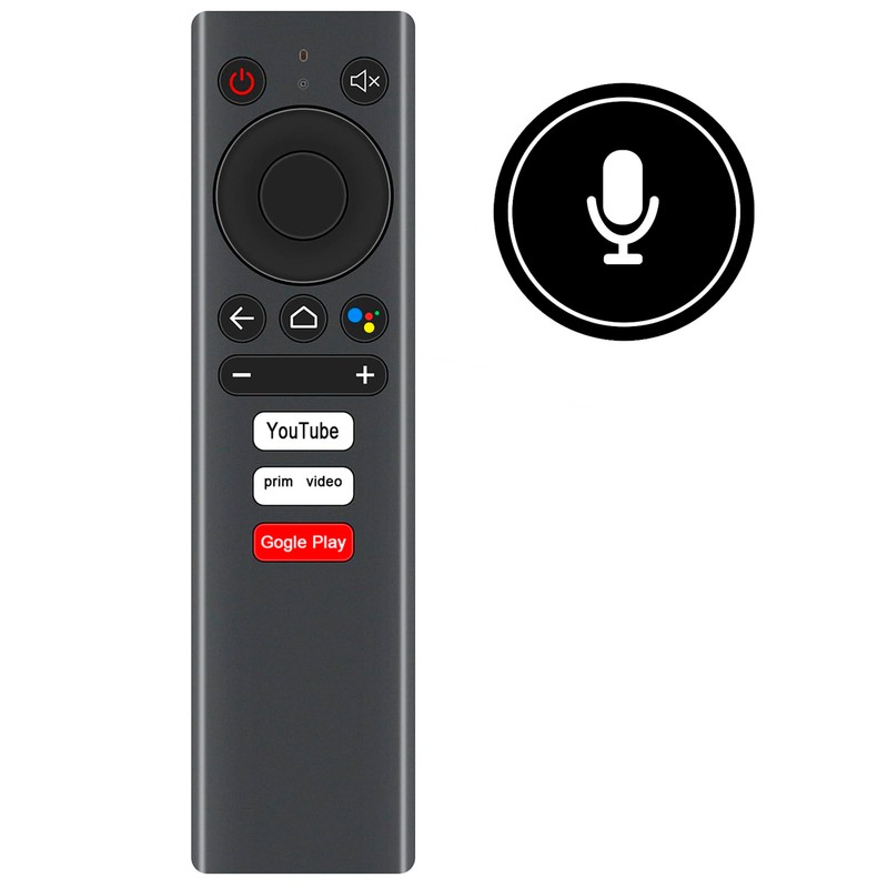 Voice Replacement Remote Control Compatible with Mecool Android Smart TV